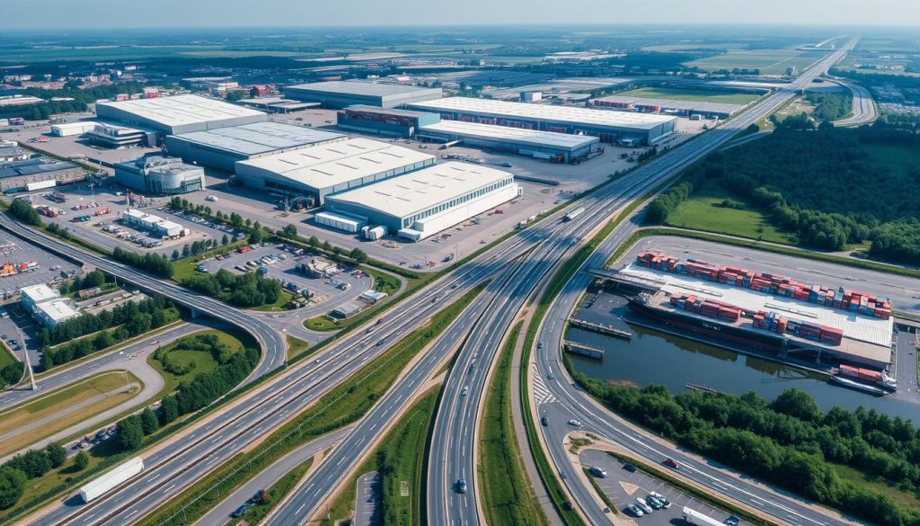 Belgium logistics infrastructure development