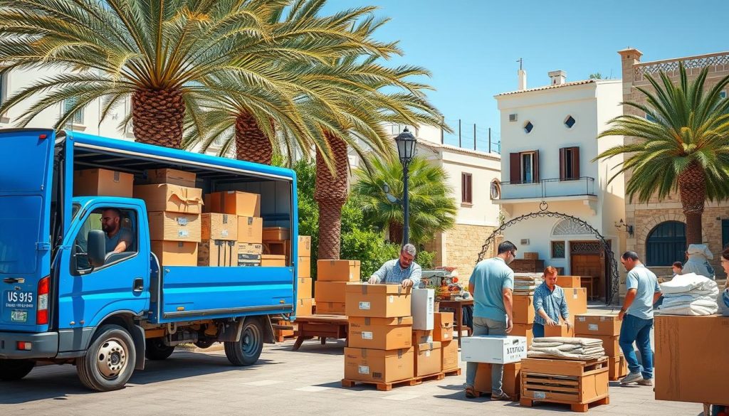 Moving company to Cyprus