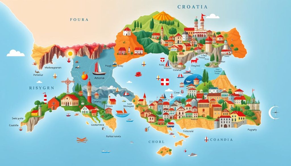 Regional differences Croatia