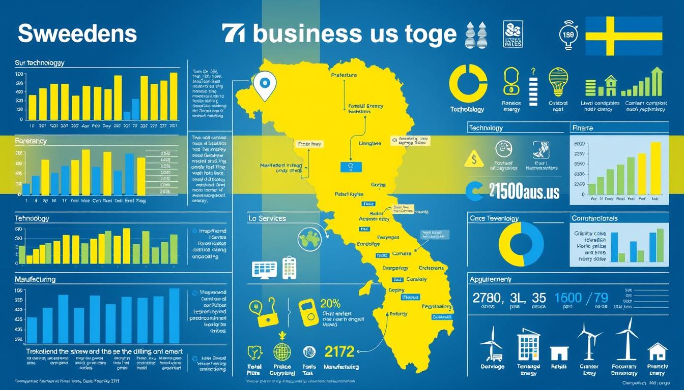 Structural business statistics in Sweden