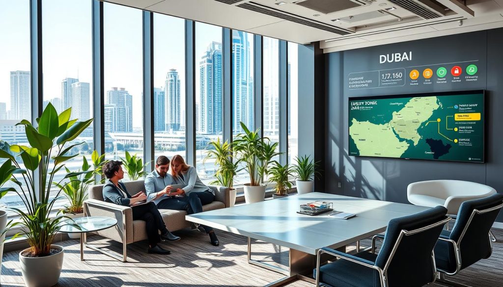 Support services for new businesses in Dubai