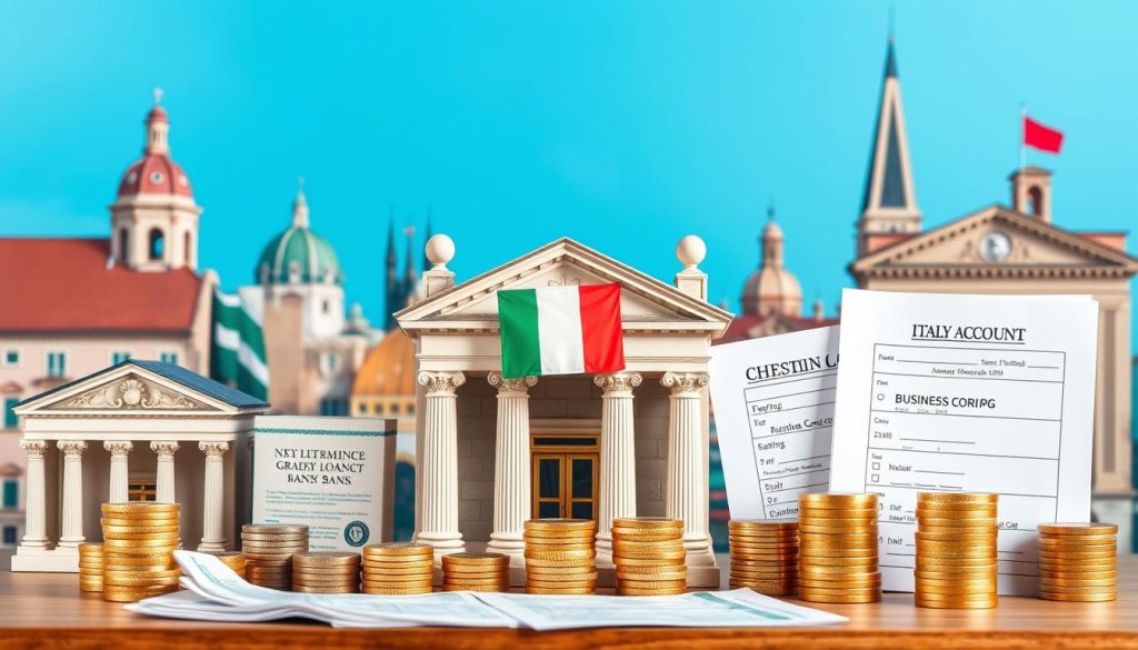 Types of business bank accounts in Italy