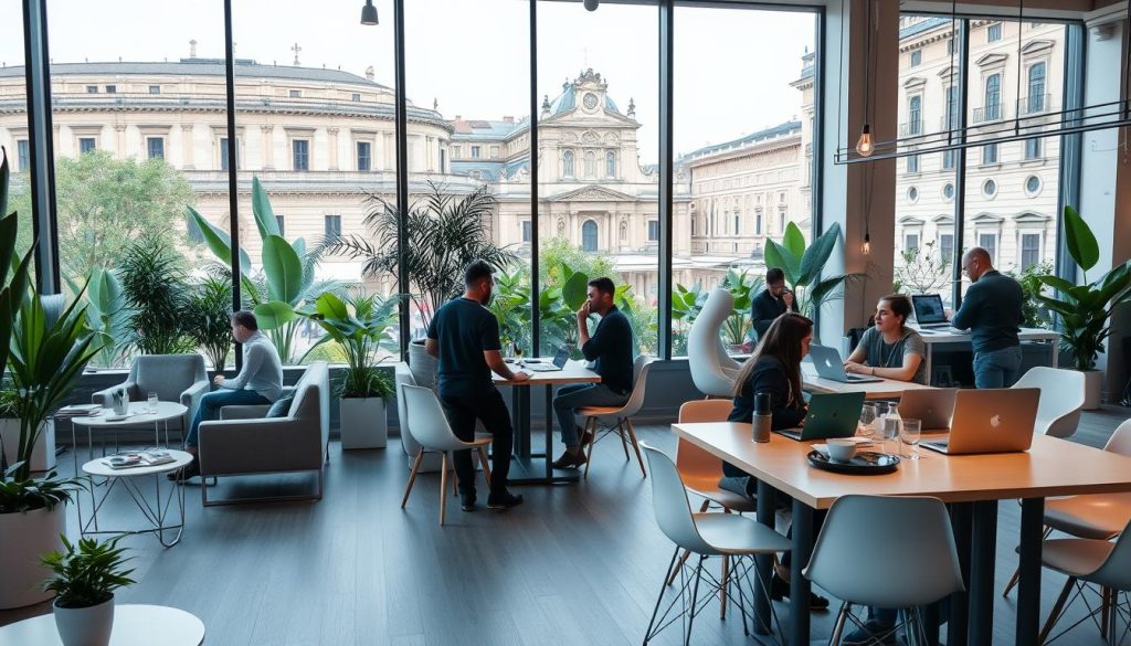 co-working spaces Italy