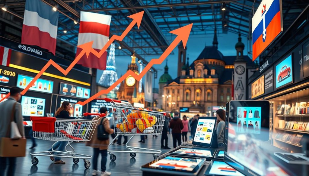 e-commerce growth in the Slovak market