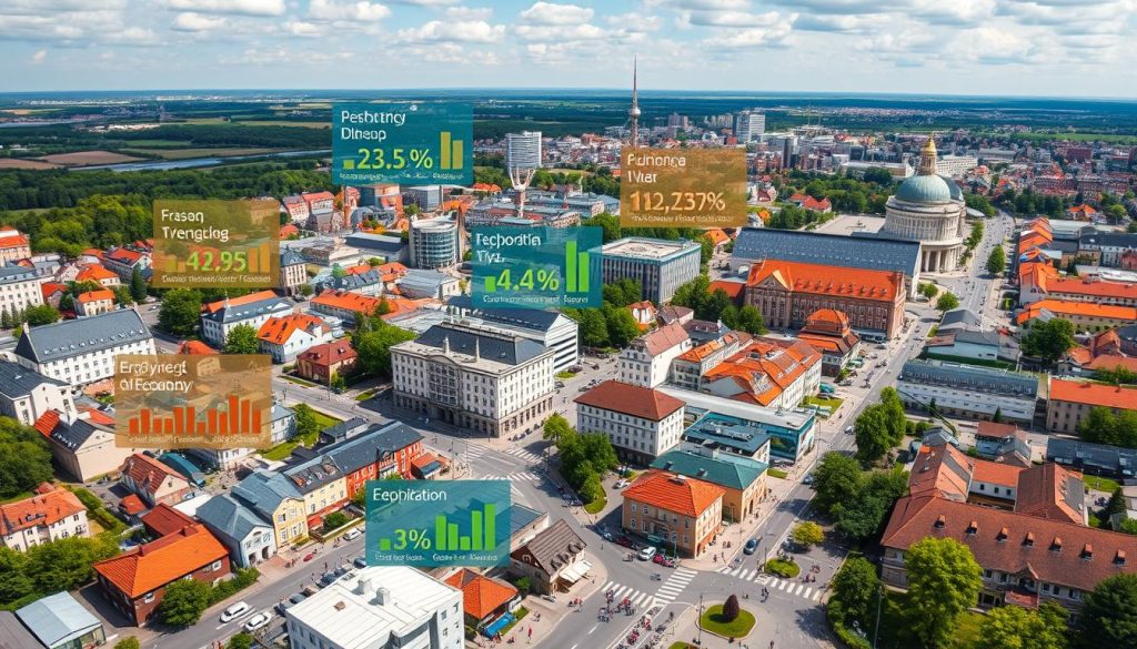 economic contributions and employment trends in Lithuania