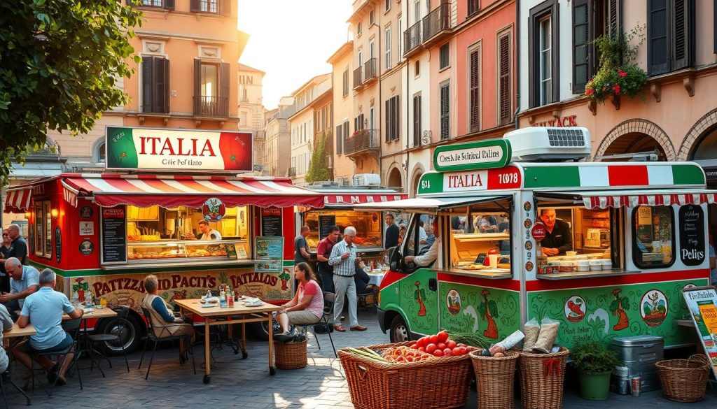 food trucks Italy