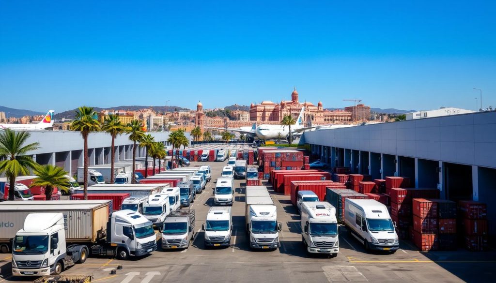 logistics in Spain