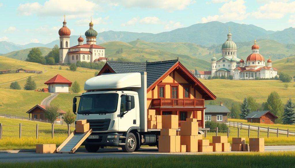 moving company to Bulgaria