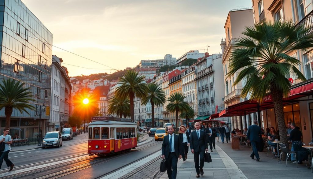 moving to Lisbon for business