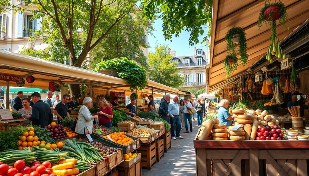 organic food market France