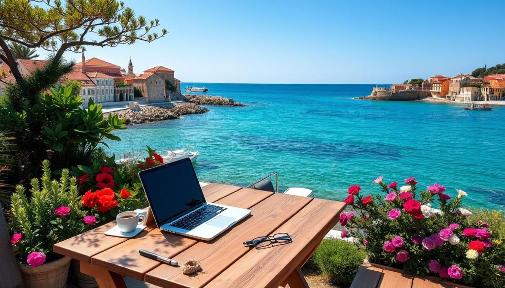 remote work in Croatia