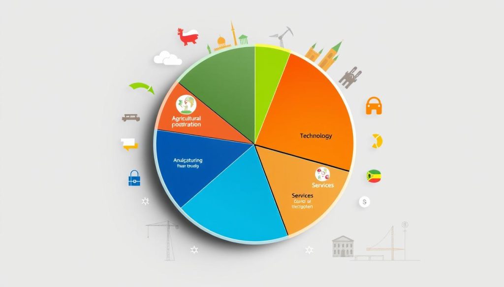 sectoral contributions to business activity