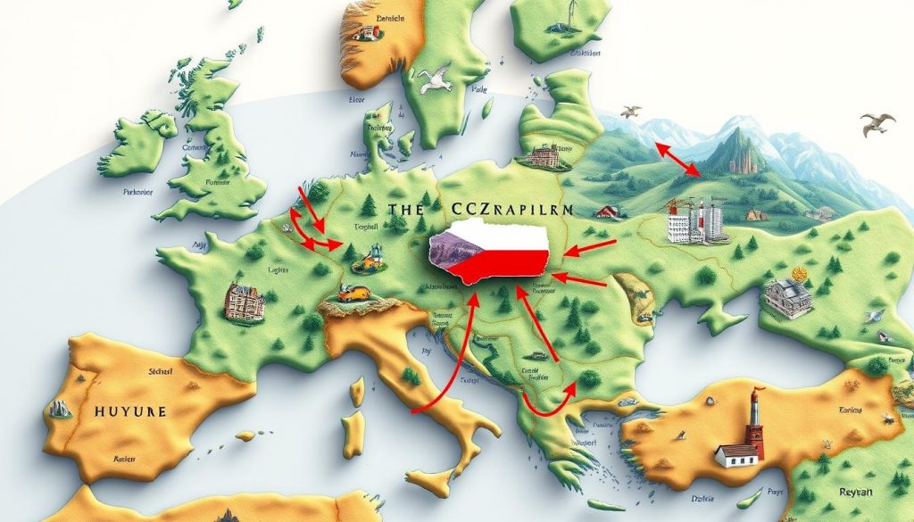 strategic location Europe