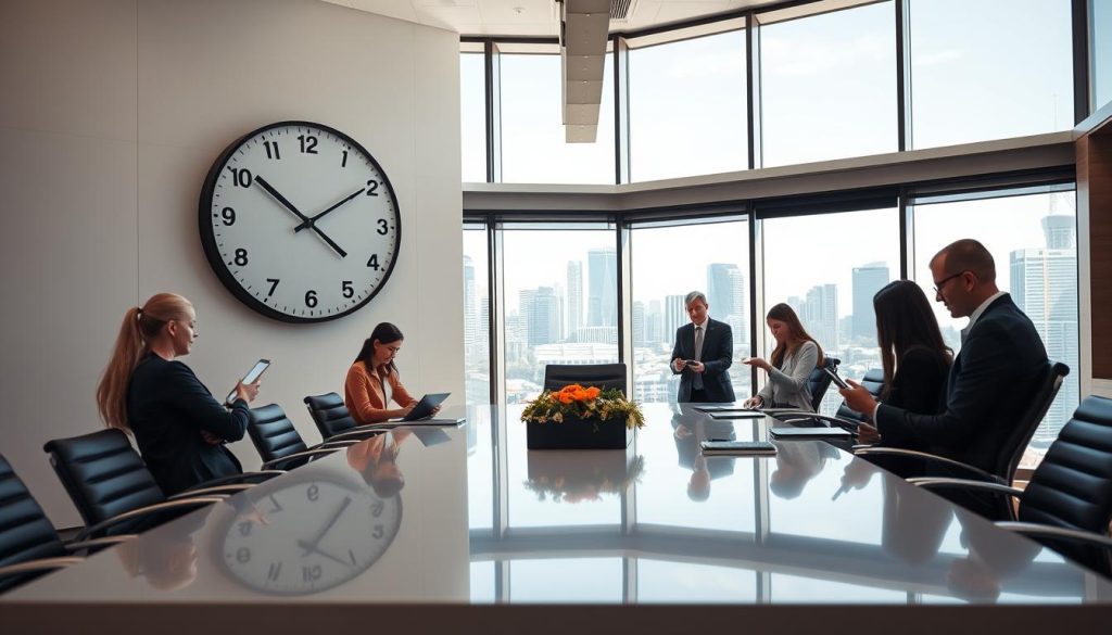 time management and punctuality in Australian business