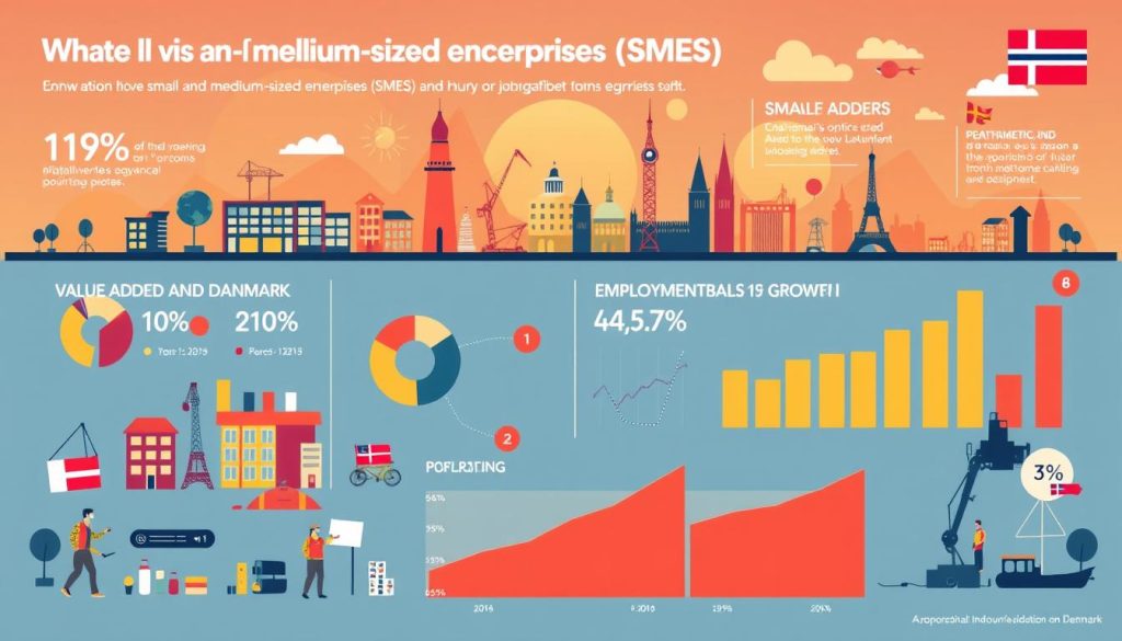 value added and employment analysis in SMEs Denmark